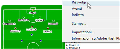 Istruzioni su riavvolgi