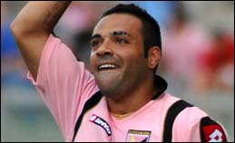 Fabrizio Miccoli, grande protagonista della prima giornata